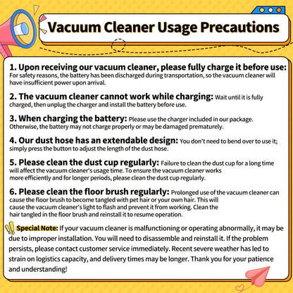 Cordless Vacuum Cleaner with Green Light Indicator, Brushless Motor Rechargeable Handheld Stick Vacuum for Home Car Carpet Pet Hair Hardwood Floor, 2L Dust Cup 45-Min Runtime Multi-Filter Portable Design