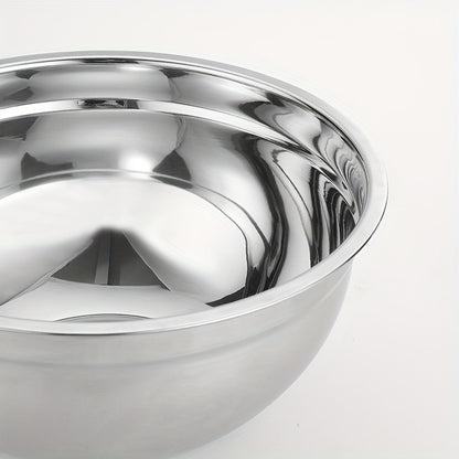 Stainless Steel Mixing Bowl Set 21-Piece with Lids and Grater Attachments, Nesting Bowls 0.7QT to 4.5QT, Rust Resistant Kitchen Bowls for Cooking Baking Serving, Complete Prep Bowl Set with Lids