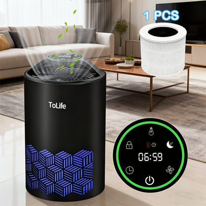 H13 True HEPA Air Purifier for Bedroom Large Room with Scent Diffuser Ultra Quiet 25dB Removes Pet Hair Smoke Dust Odors