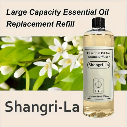 Essential Oil Refill for Diffusers - Long-Lasting Floral & Fresh Aroma Supplement Pack, Anti-Overflow, Large Capacity, Compatible with All Diffuser Types - Lavender, Ocean, Hilton, Shangri-la