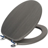 19 Inches Round Dark Grey