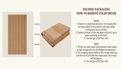 Washable Area Rug Non-Slip Rubber Backed Braided Woven Cotton Kitchen Mat Indoor Entryway Living Room Bedroom Floor Rug Multi-Size