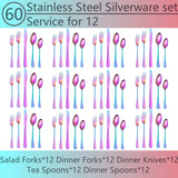 60 Pcs Rainbow