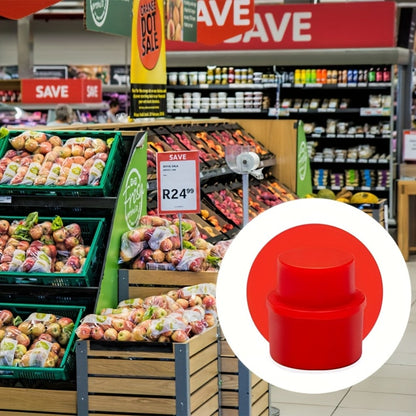 Soda Bottle Caps 3-Pack Carbonation Saver – Squeeze to Restore Bubbles & Lock in Freshness | Leak-Proof Reusable Bottle Caps in Black Red Combo | Fridge Travel Outdoor Kitchen Drink Accessories