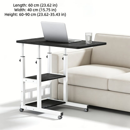 Bedside Table with Wheels Adjustable Height – Multi-Style Nursing Care Table for Elderly & Patients | Single & 3-Tier Rolling Overbed Dining Table, Home Medical Convalescent Furniture, 13 Styles