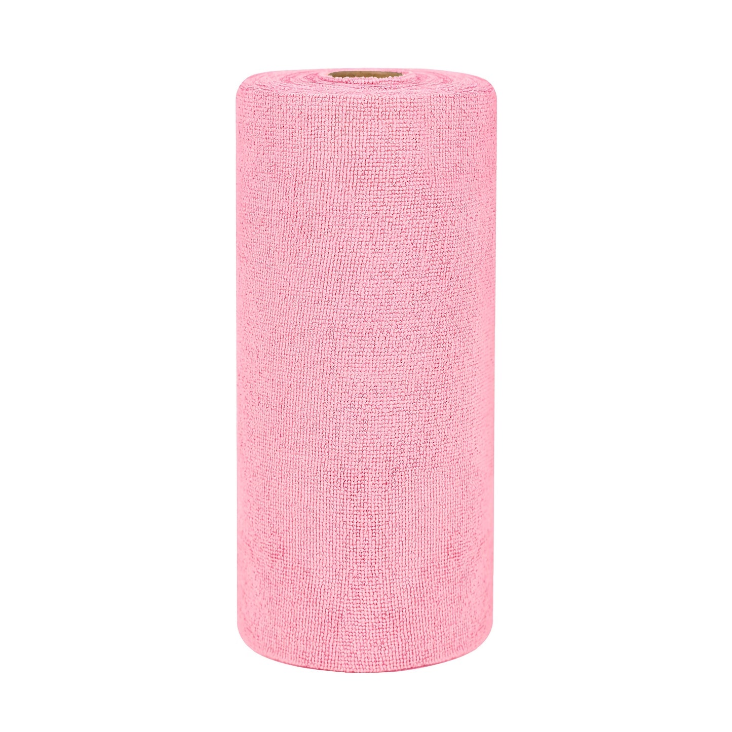 Microfiber Cleaning Cloths Reusable Paper Towel Roll Replacement – Washable Absorbent Tear-Away Dishcloths for Kitchen, Bathroom & Car | Eco-Friendly Rags 50 or 100 Pack, 12x12 Inch