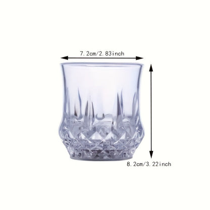 LED Light-Up Cups Glow in the Dark – Pineapple Induction Party Cups for Birthday Christmas Disco Valentine's Day (6.76oz)