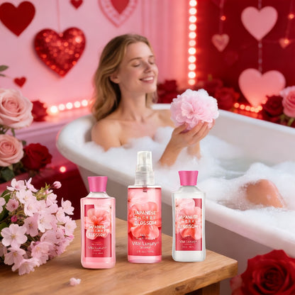 Vanilla Bath & Body Care Gift Set for Women – Shower Gel 3oz + Body Lotion 3oz + Body Mist 3oz | Moisturizing, Refreshing & Deodorizing Spa Gift for Mom, Wife, Sister or Girlfriend