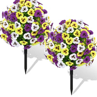 22in 2Pack Pansy