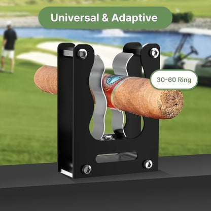 Magnetic Cigar Holder Heavy Duty Secure Grip - Fits Golf Carts, Beach Chairs, Fishing Rods & Boats | On-the-Go Smoking Accessory | 7 Colors | Cigar Enthusiast Gift