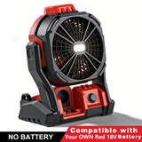 No Battery-Fits M18V-Red