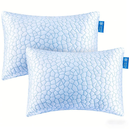 Hotel Luxury Bed Pillows for Sleeping – Down Alternative Gusseted Pillow Set, Supportive & Breathable for Side Back Stomach Sleepers, Standard Queen King Size, Pack of 2 or 4