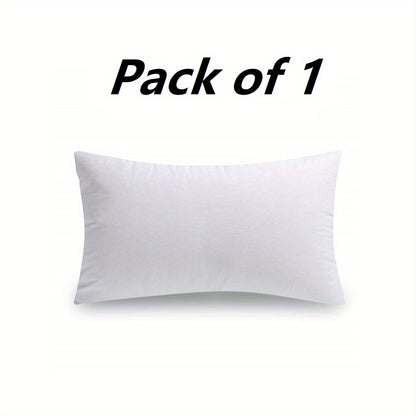 Pillow Insert Hypoallergenic High Elastic Fluffy Fill, Thick Sofa Cushion Filler Universal Replacement Inner Core for Throw Pillow Couch Cushion Decorative Pillow Multiple Sizes White