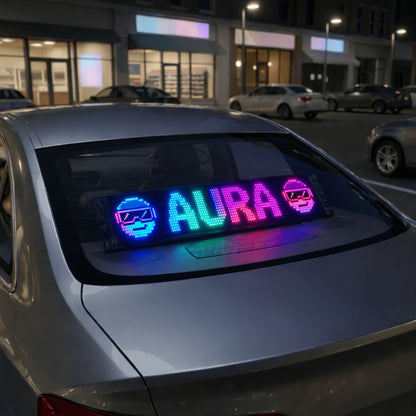 Programmable LED Sign – Flexible Matrix Display with App Control, Custom Text & Animations, Music Sync, USB Powered LED Panel for Bedroom Decor Store Window Business Display (3 Sizes)