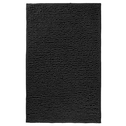 Chenille Bath Rug Extra Thick Soft Absorbent Non-Slip Bathroom Mat Machine Washable, Multiple Sizes & Colors