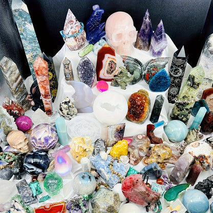 Bohemian Luxury Crystal Collector Box Gift Set - Romantic Home Decor & Holiday Gift for Parents, Friends | Christmas, Valentine's Day, Mother's Day