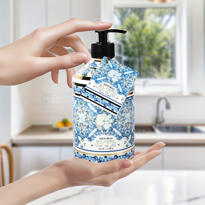 Liquid Hand Soap with Floral Press Bottle – 21.3 fl oz, Moisturizing Scented Hand Wash in Lavender, Grapefruit, Jasmine, Coconut Shea & More