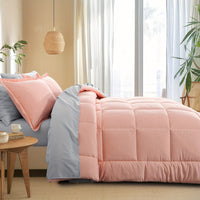 Pink And Light Grey