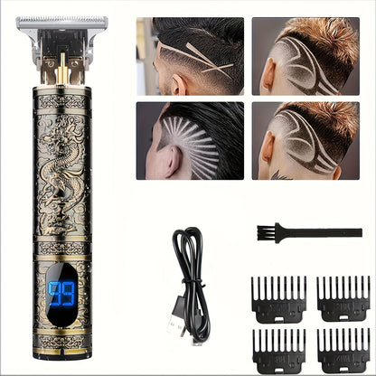 Vintage Bronze LCD Lighter - Novelty Antique Style Windproof Lighter with Dragon Skull Buddha Mustache Design - Unique Collectible Gift Lighter for Men, Cool Gadget Lighter for Smokers