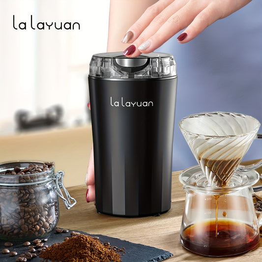 Coffee Bean Grinder Electric 200W Powerful Motor Stainless Steel Chamber Ultra-Fine Blade Grinder One-Touch 12 Cups Multi-Purpose for Spices Nuts Grains 110V US Plug