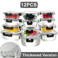 12Pcs(Thickened Glass)
