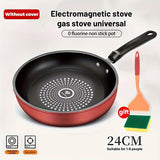 24cm/9.45in () (without Lid) Thickened With Wooden Spoon