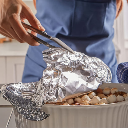 Heavy Duty Aluminum Foil Roll 12 Inch Wide Restaurant Grade – Food Safe Disposable Wrapping for Burritos, Hot Dogs & Sandwiches | Pack of 2 (300 Sq Ft) or Pack of 3 (225 Sq Ft) for Food Service & Catering