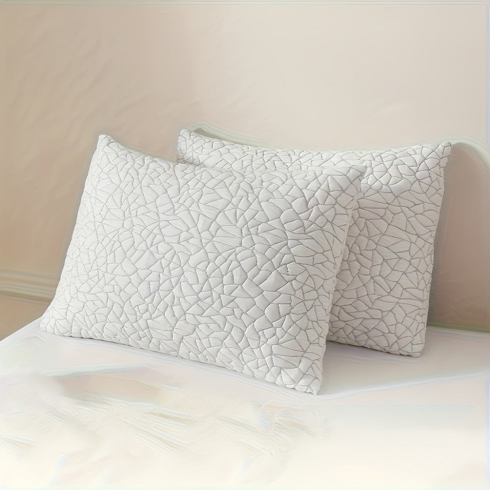 Hotel Luxury Bed Pillows for Sleeping – Down Alternative Gusseted Pillow Set, Supportive & Breathable for Side Back Stomach Sleepers, Standard Queen King Size, Pack of 2 or 4