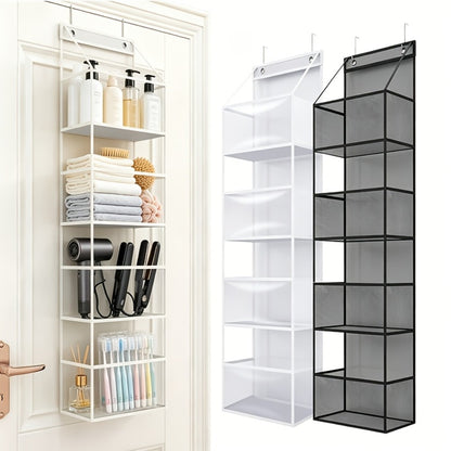 Hanging Storage Bag 4 & 6 Layer Foldable Non-Woven Organizer for Bedroom Bathroom Office Nursery Space Saving
