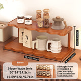 Brown - Wave Style | 2 Layers 50