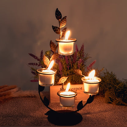 Multi-Wick Scented Candle 18 oz - Palm Wax Long Burning Candle in Glass Jar 30 Wicks Refillable Sand Candle for Home Decor Bedroom Living Room Aromatherapy Gift