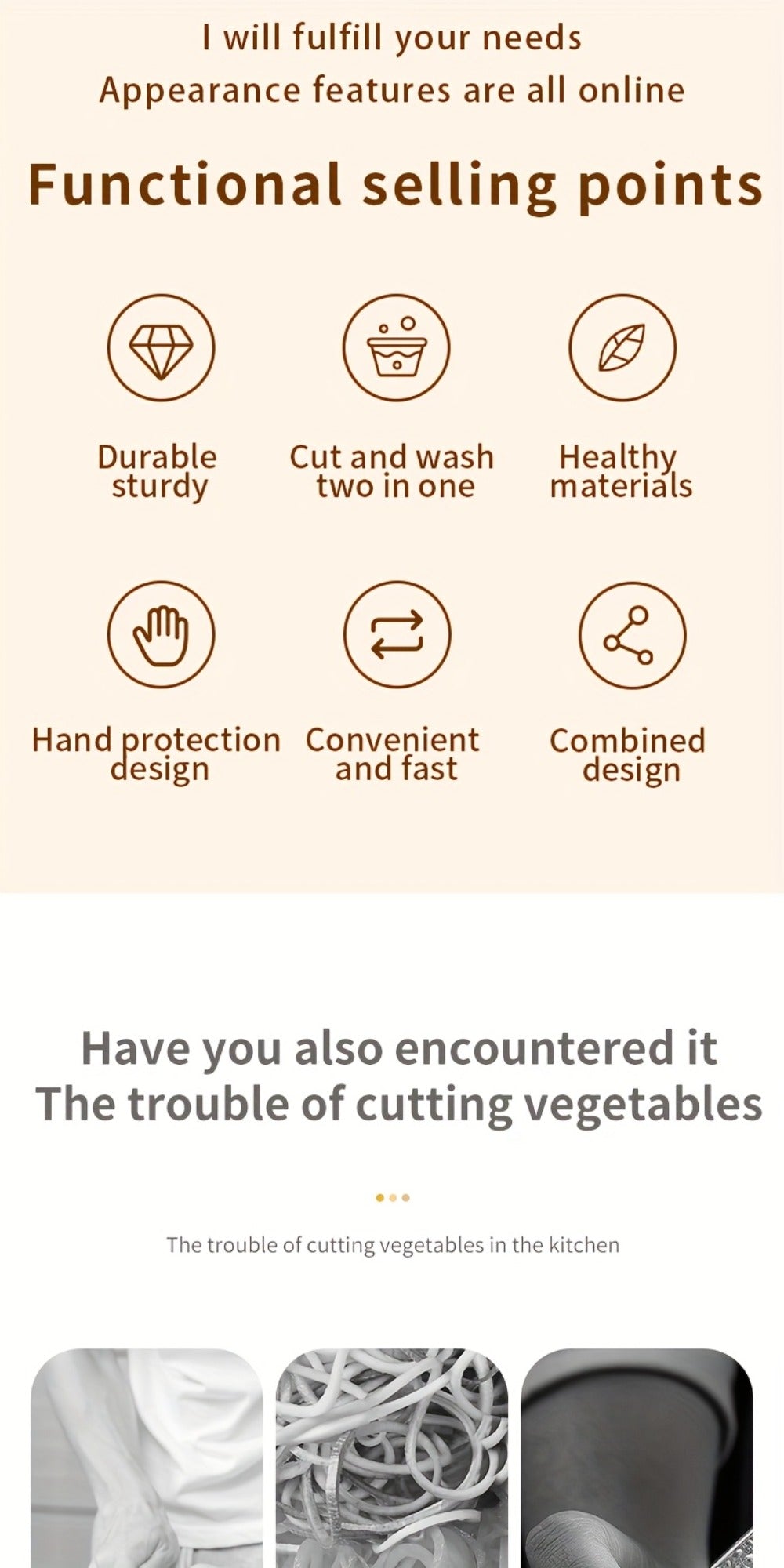 Vegetable Chopper 16-in-1 Heavy Duty Manual Food Processor with Container – Onion Dicer, Potato Slicer, Garlic Mincer, Carrot Cutter, Multi-Function Kitchen Veggie Chopper for Tomato, Pepper, Cucumber