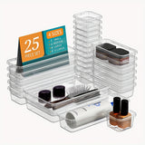 25pcs PET Storage Box