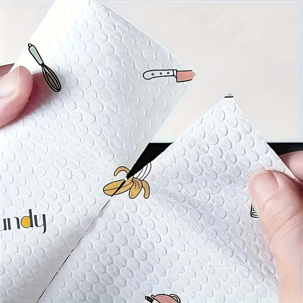 Reusable Kitchen Paper Towels 800 Times Use Washable Non-Stick Oil Degreasing Cleaning Cloth Wet Dry Dual-Use Lazy Rag for Home Kitchen Household