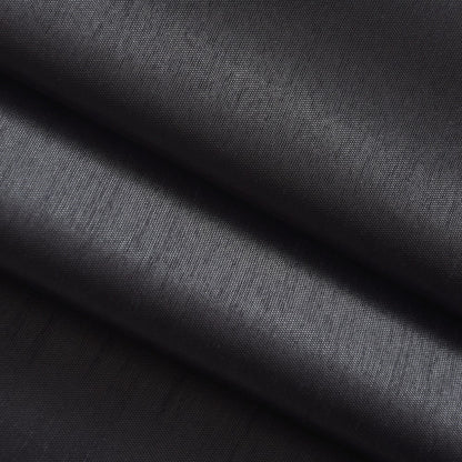 Kitchen Curtains 3 Panels Faux Silk Sheer Tier and Valance Set Rod Pocket 2 Tiers 26x36 inch + Valance 52x14 inch for Kitchen Bathroom Window Drapes