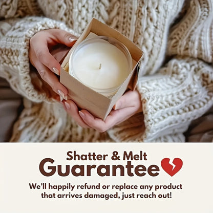 Oud Sandalwood Scented Candle – Soy Wax Jar Candle with Glitter, 12+ Hour Burn, Relaxing Aromatherapy Gift for Valentine's Day, Mother's Day, Teacher Appreciation & Everyday Self-Care