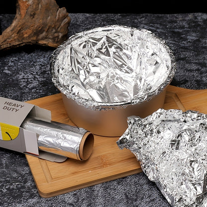 Aluminum Foil Rolls Heavy Duty – Thick Tin Foil for Baking, Grilling, BBQ & Food Wrapping, Disposable Kitchen Foil for Restaurants & Home, Perfect for Camping, Corn, Hot Dogs & Sandwiches