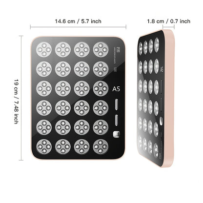 LED Light Therapy Device for Face & Body with Stand - Home Spa