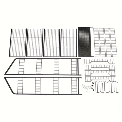 4-Tier Metal Display Rack with Wheels – Rolling Floor Shelf for Kitchen, Store & Home Storage Organization