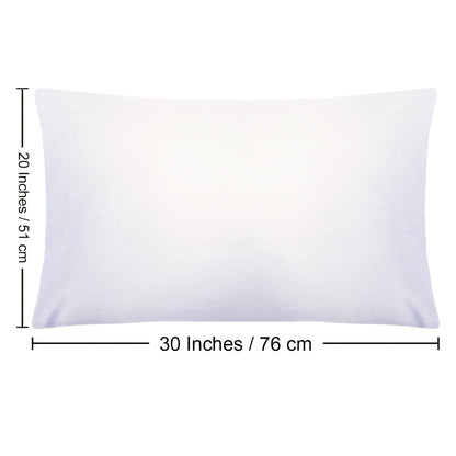 Pillowcases 4 Pack Queen 20x30 – Brushed Microfiber Soft Wrinkle-Free Fade-Resistant Envelope Closure Solid Color 32 Colors