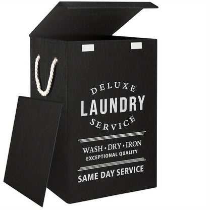 Collapsible Laundry Hamper with Lid – 22.45 Gallon Large Foldable Laundry Basket Bin for Clothes, Bedroom Organizer & Toy Storage – Black, Gray, 1-Pack & 3-Pack Options