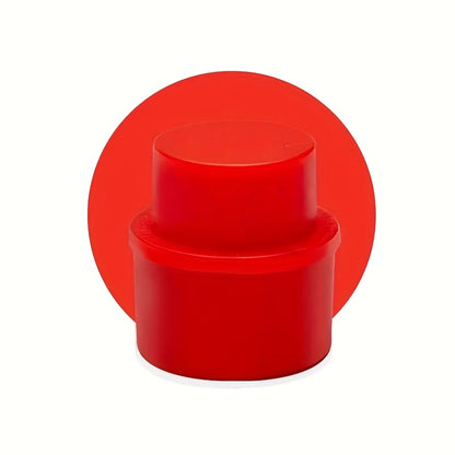 Soda Bottle Caps 3-Pack Carbonation Saver – Squeeze to Restore Bubbles & Lock in Freshness | Leak-Proof Reusable Bottle Caps in Black Red Combo | Fridge Travel Outdoor Kitchen Drink Accessories
