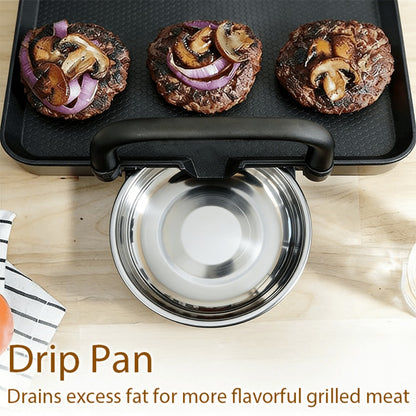 Electric Griddle with Non-Stick Coating - Large Submersible Cooking Surface, Make 15 Eggs at Once, Hassle-Free Cleanup, 2 Sizes Available - Perfect for Breakfast, Pancakes & Family Cooking