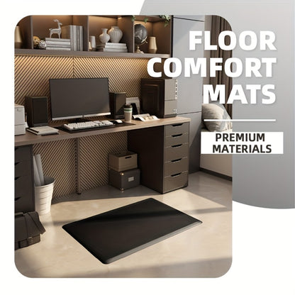 Anti-Fatigue Kitchen Mat 3/4 Inch Thick Non-Slip Foam Cushion Standing Desk Mat for Kitchen Office Laundry