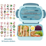 Blue: 51pcs - individual lunch box