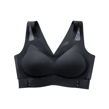 Electric Chest Massager Vibration Rechargeable - Intelligent Constant Temperature Heating Massage Bra for Women, Multi-Functional Wearable Chest Massager for Home Use, Sports Cross-Back Design XXL Size