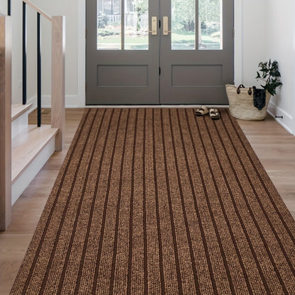 Runner Carpet with Rubber Backing - Non-Slip 1800G/sqm Heavy Duty Washable Indoor Outdoor Rug | Hallway, Entryway, Laundry Room & Balcony Runner Mat | Multiple Sizes & Colors