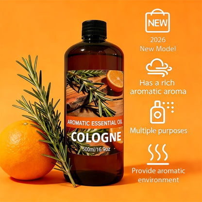 Premium Aromatic Oil Rose White Peach Ocean Sandalwood Woody Cologne Long-Lasting Fragrance for Diffuser Air Purifier Bedroom Living Room Car Odor Eliminator