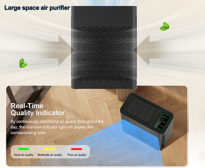 HEPA Air Purifier for Large Room Up to 1095 Sq Ft – PM2.5 Display, Air Quality Sensor, Auto Mode & Timer for Home, Office & Family Room, Father’s Day Gift