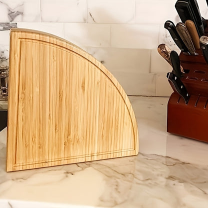 Bamboo Cheese Board Set with 2 Knives - Wood Charcuterie Platter Pizza Board Fruit Snack Serving Tray for Entertaining Housewarming Wedding Gift